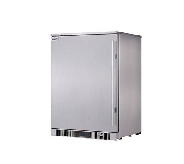 Rhino Envy Single Stainless Steel Door Fridge Left Hand - BBQs Plus