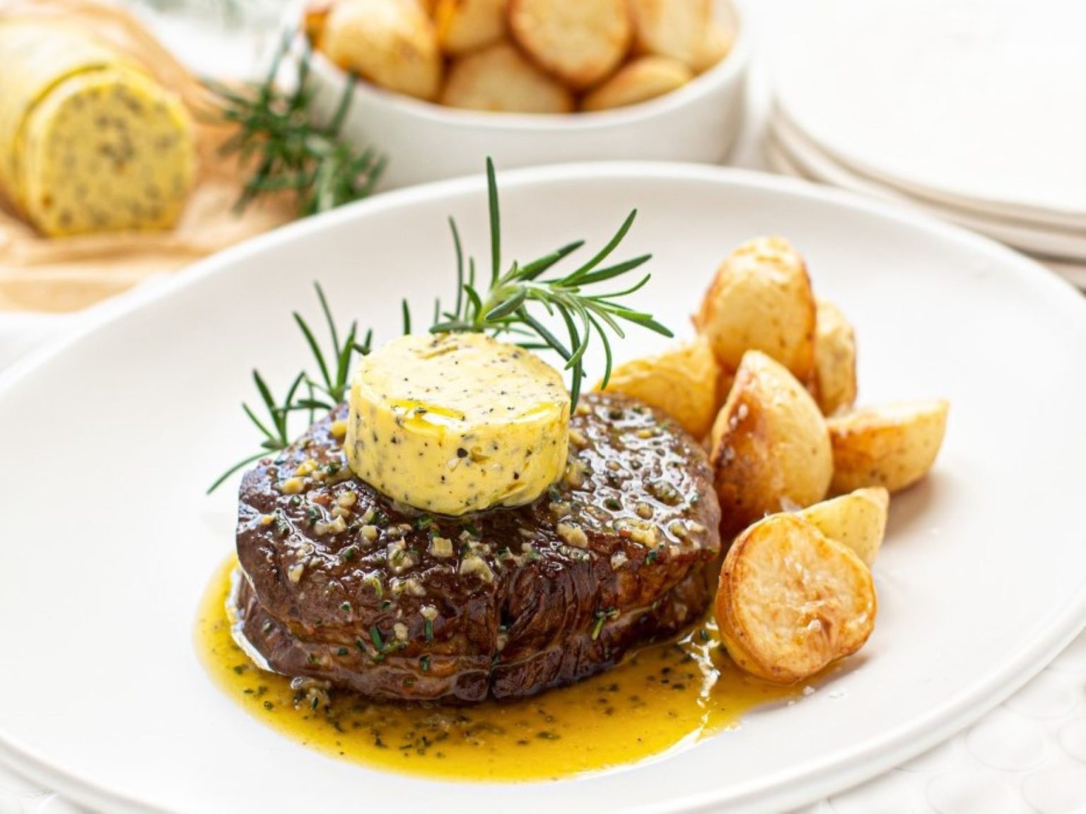 Recipe - Scotch Fillet Steak with Café de Paris Butter - BBQs Plus