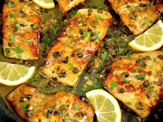 Recipe - Grilled Snapper With Lemon Caper Sauce - BBQs Plus